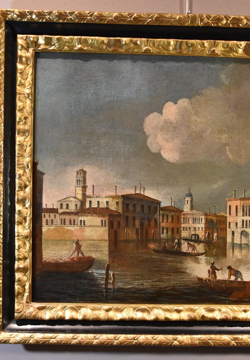 Francesco Tironi (Venise, vers 1745 - 1797), Vue de Venise avec l'entrée de Cannaregio-photo-3