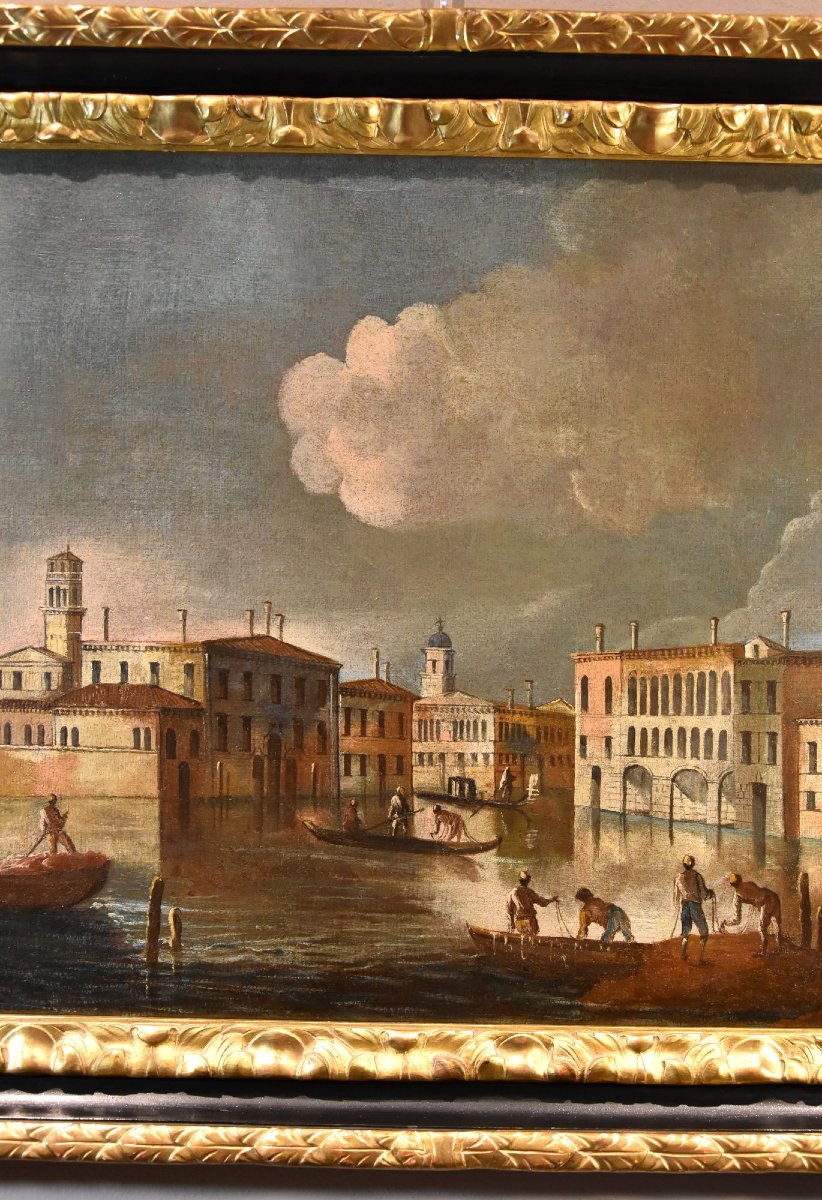 Francesco Tironi (Venise, vers 1745 - 1797), Vue de Venise avec l'entrée de Cannaregio-photo-4