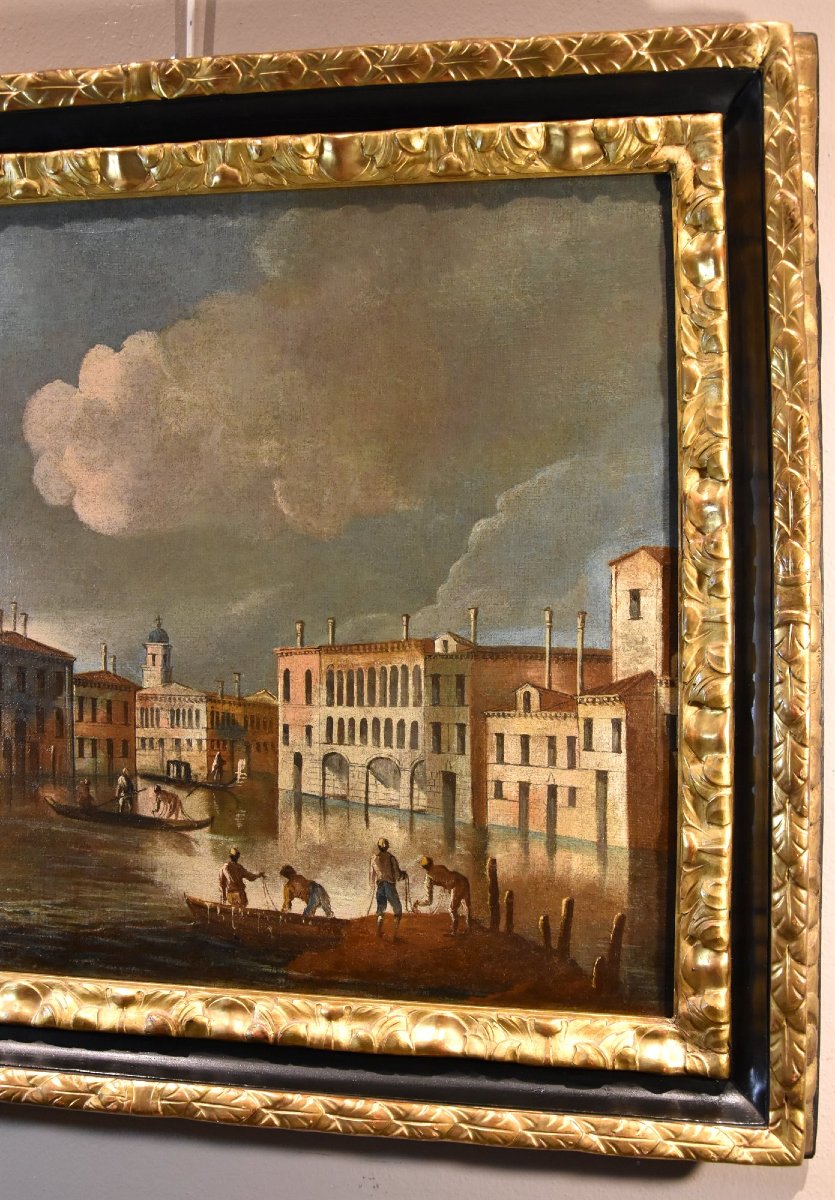 Francesco Tironi (Venise, vers 1745 - 1797), Vue de Venise avec l'entrée de Cannaregio-photo-5