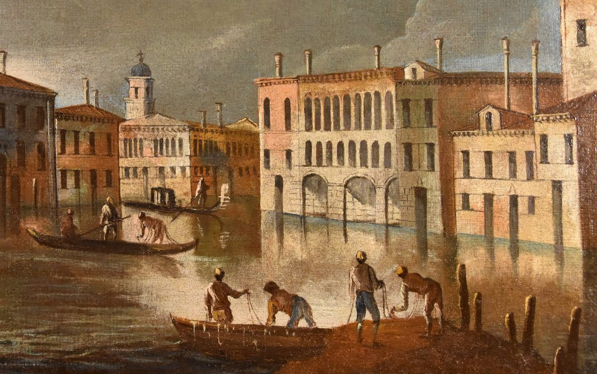 Francesco Tironi (Venise, vers 1745 - 1797), Vue de Venise avec l'entrée de Cannaregio-photo-7