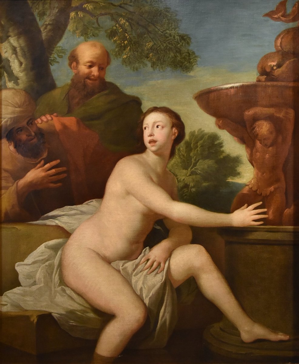 Susanna And The Old Men, Giovanni Segala (venice 1663 – Murano 1720)-photo-4