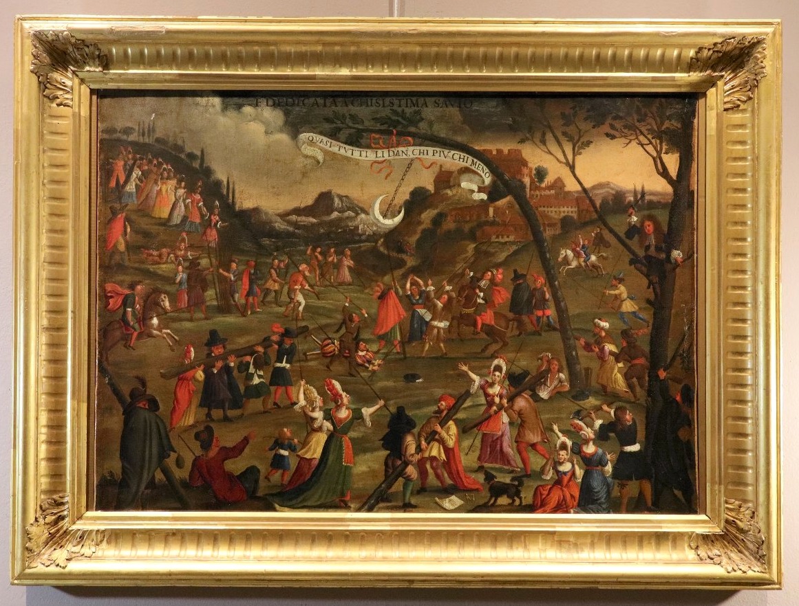 Allégorie de la folie humaine, Alexander van Bredael (Anvers, 1663 – 1720)