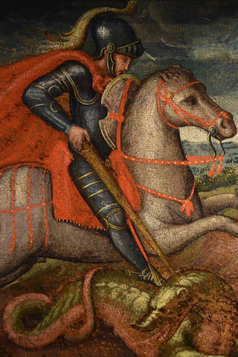 Saint Georges et le Dragon, Alessio Baldovinetti (Florence, 1427 – 1499) cercle-photo-2