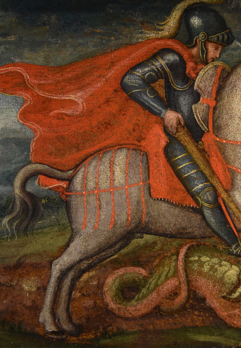 Saint Georges et le Dragon, Alessio Baldovinetti (Florence, 1427 – 1499) cercle-photo-3