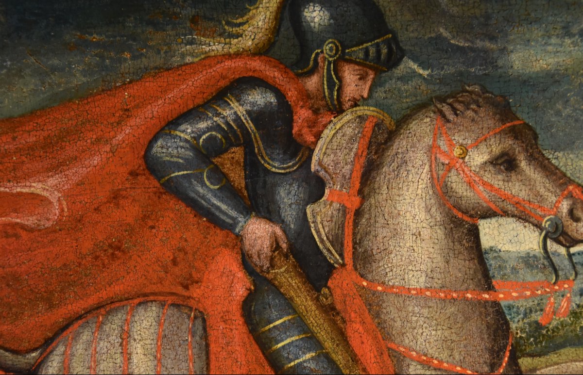 Saint Georges et le Dragon, Alessio Baldovinetti (Florence, 1427 – 1499) cercle-photo-4