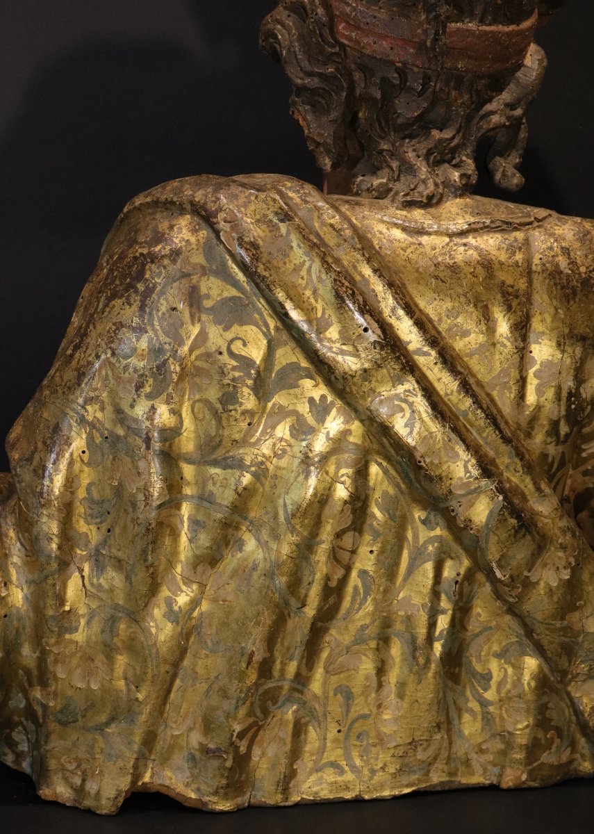 Aniello Stellato (Naples, 1593 – 1648), Jean l’Évangéliste et Catherine d’Alexandrie-photo-8