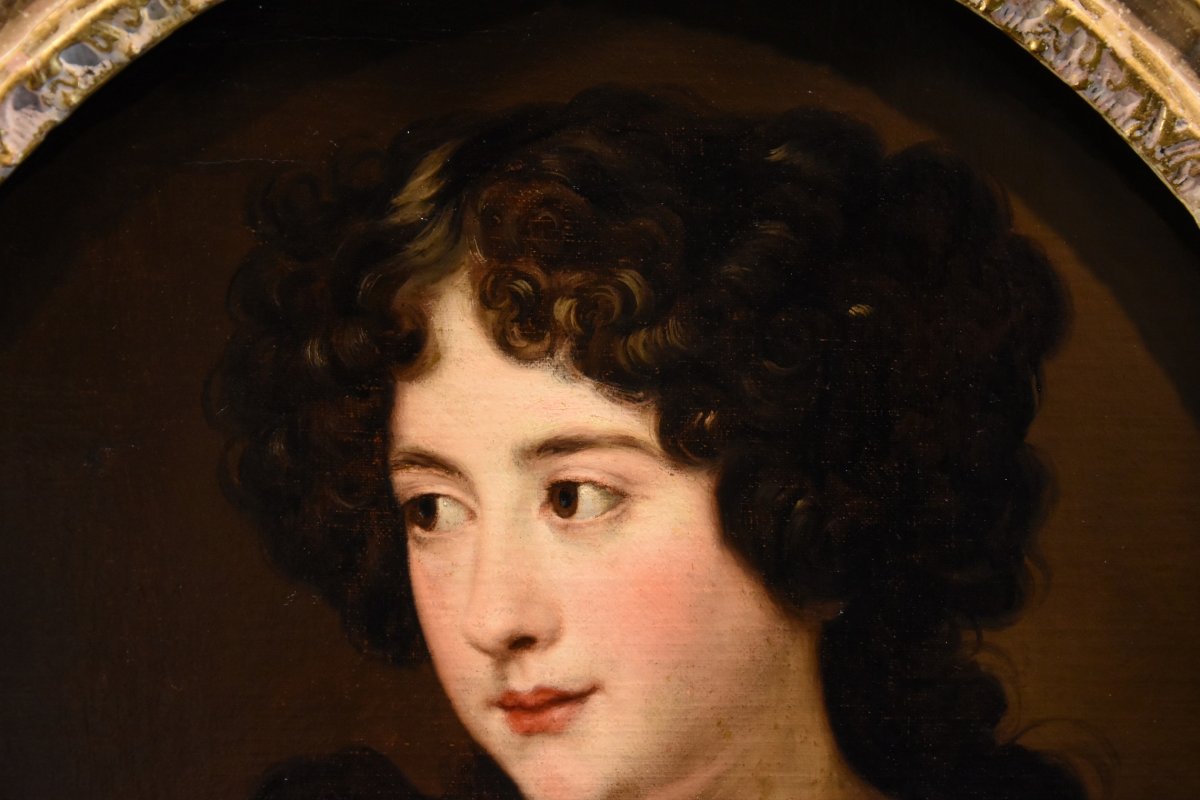 Portrait de La Duchesse Ortensia Mancini, Jacob Ferdinand Voet (Anvers 1639 - Paris 1689)-photo-4