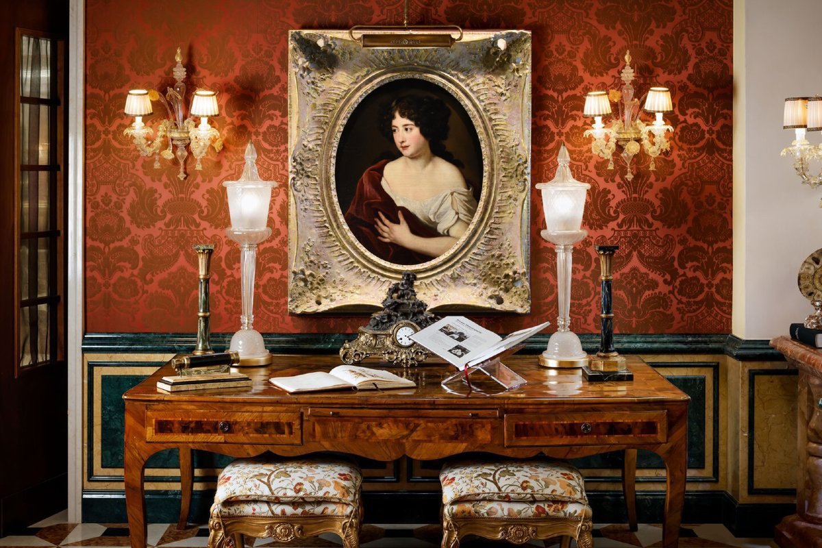 Portrait de La Duchesse Ortensia Mancini, Jacob Ferdinand Voet (Anvers 1639 - Paris 1689)-photo-2