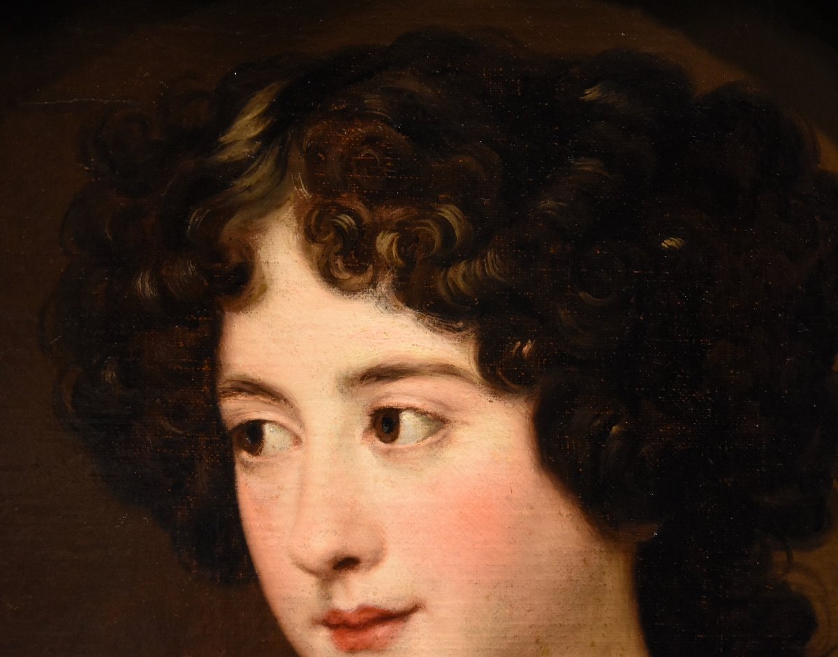Portrait de La Duchesse Ortensia Mancini, Jacob Ferdinand Voet (Anvers 1639 - Paris 1689)-photo-3