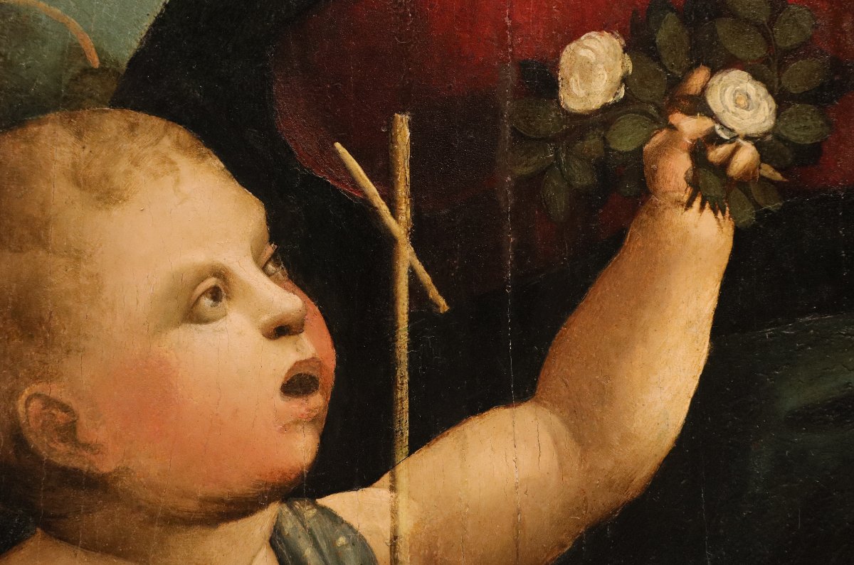 Saint Jean-Baptiste enfant, Marco Palmezzano (Forlì, vers 1459 – 1539) et atelier -photo-7