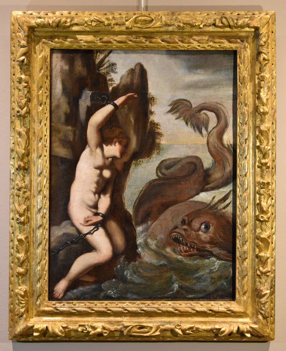 Andromède et le monstre marin, Agostino Carracci (1557-1602) Cercle de-photo-2