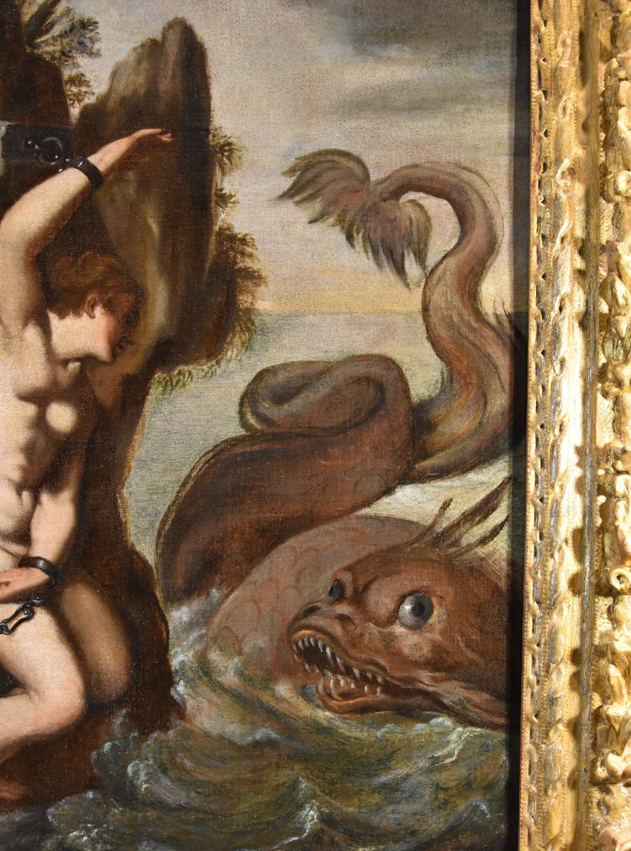 Andromède et le monstre marin, Agostino Carracci (1557-1602) Cercle de-photo-1