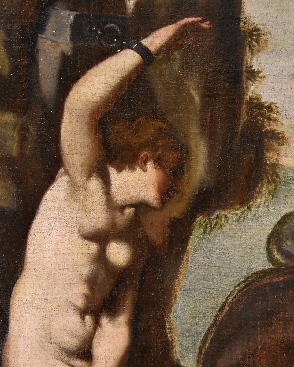 Andromède et le monstre marin, Agostino Carracci (1557-1602) Cercle de-photo-3