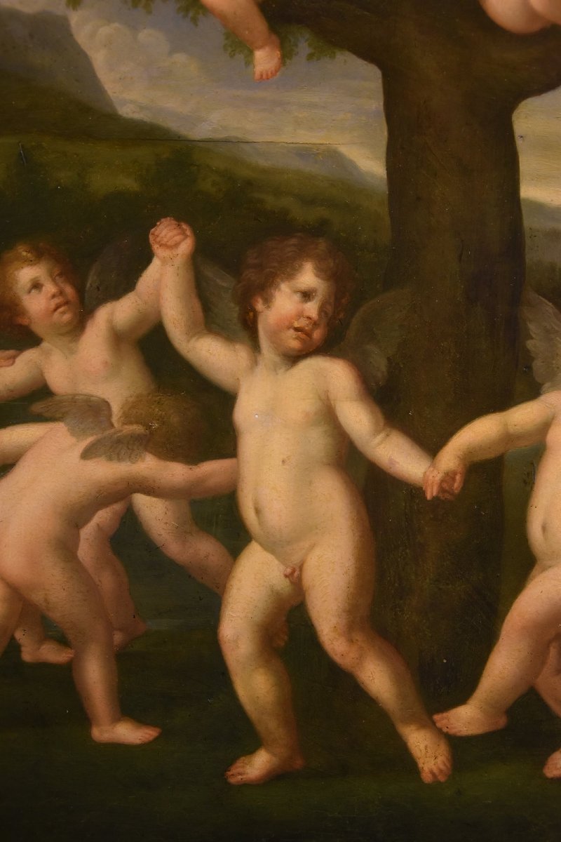 La Danse des Amours, Francesco Albani (Bologne 1578 - 1660) Copie de -photo-7