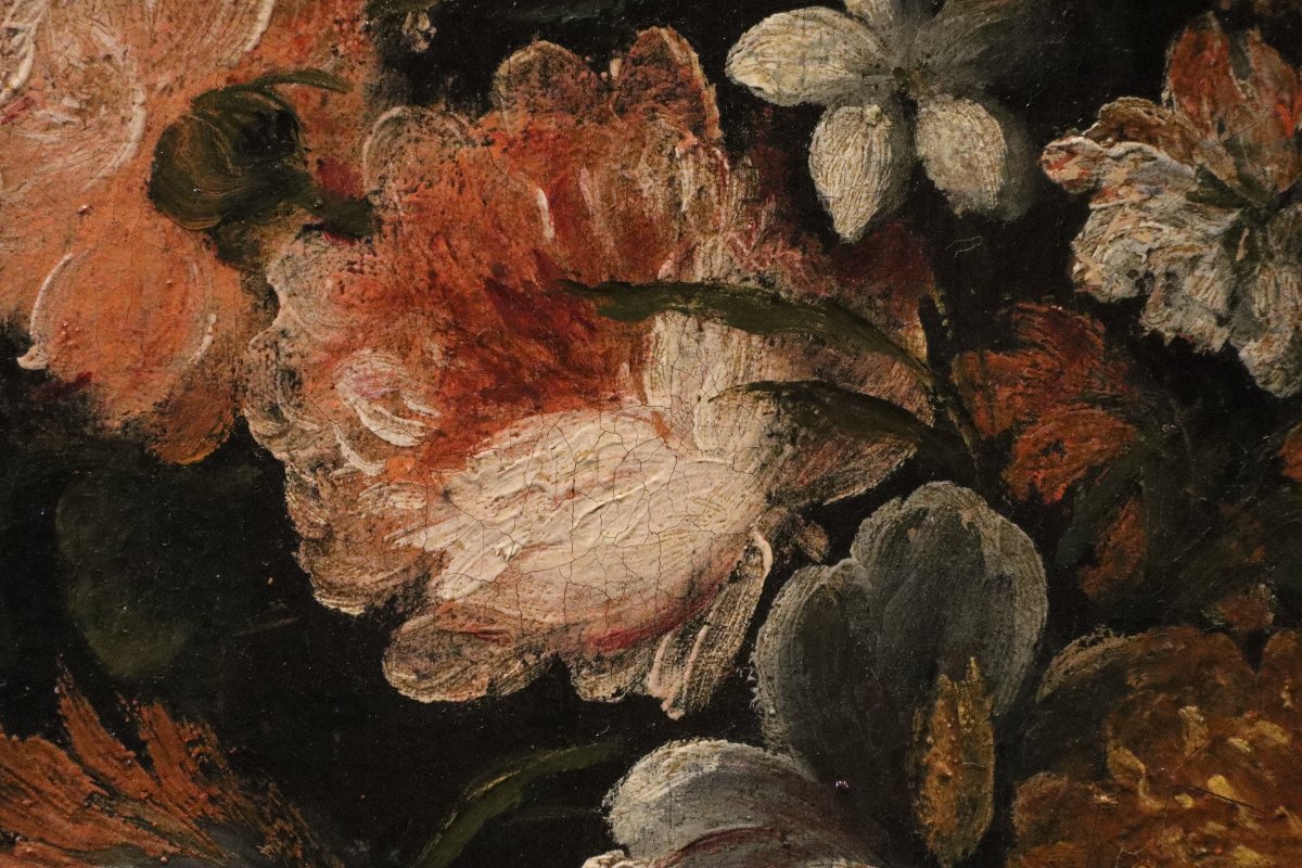 Felice Boselli (Plaisance, 1650 – Parme, 1732), Nature morte aux fleurs et aux fruits-photo-5