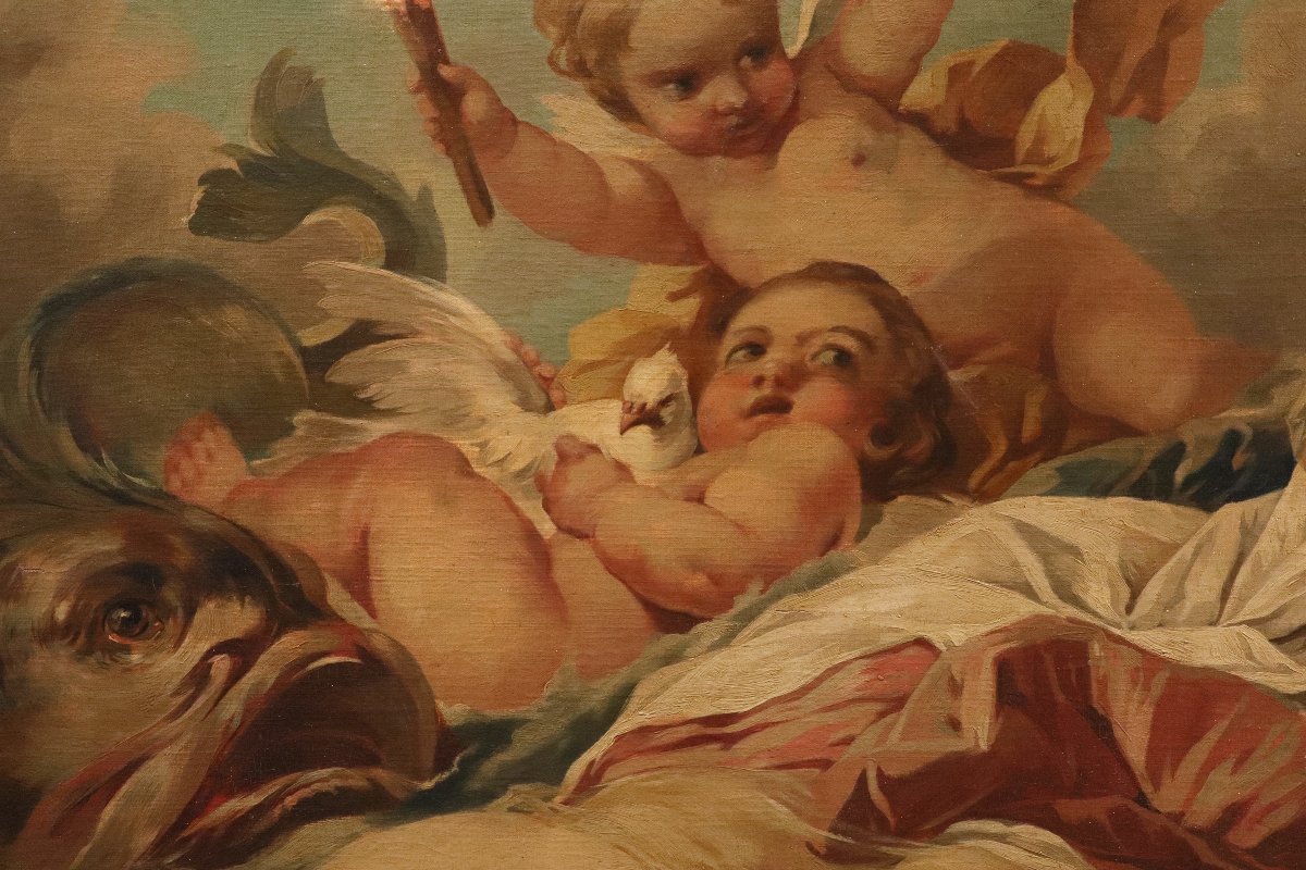 La naissance de Vénus,  François Boucher (Paris, 1703 - 1770) cercle de-photo-1