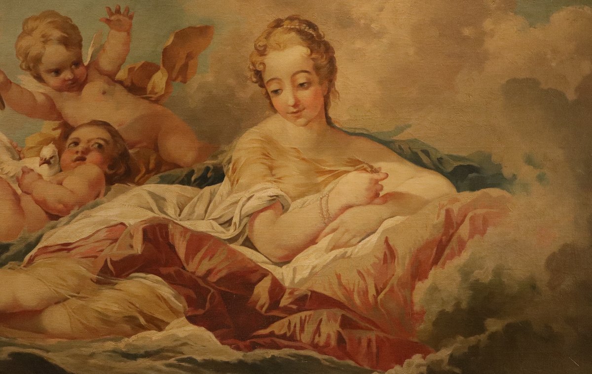 La naissance de Vénus,  François Boucher (Paris, 1703 - 1770) cercle de-photo-5