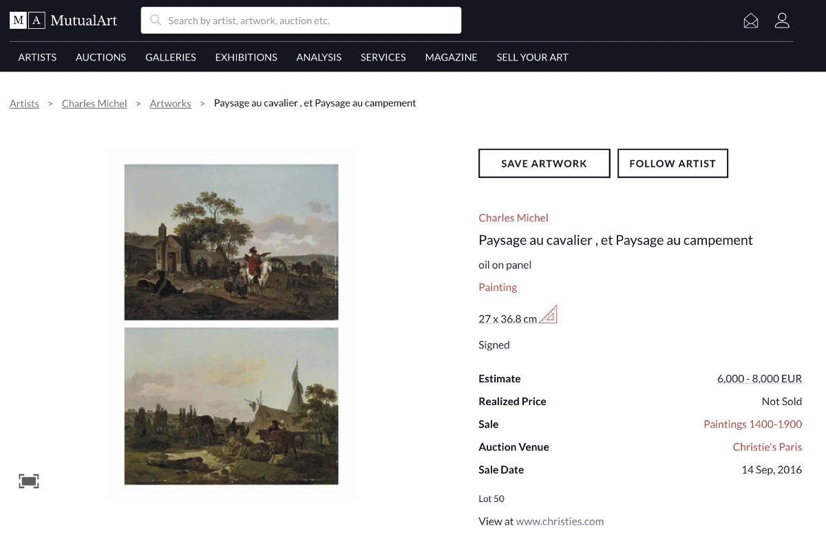 Claude Michel Duplessis (actif à Versailles de 1791 à 1799), Paire de peintures-photo-8