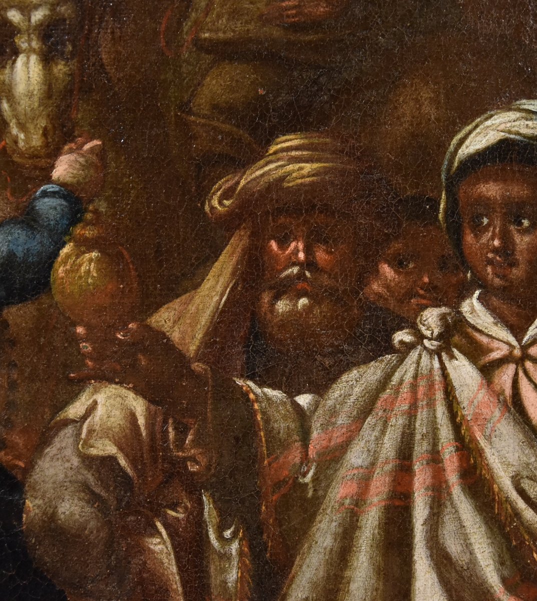The Adoration Of The Magi, Giovanni Stradano (bruges 1523 – Florence 1605) Workshop Of-photo-7