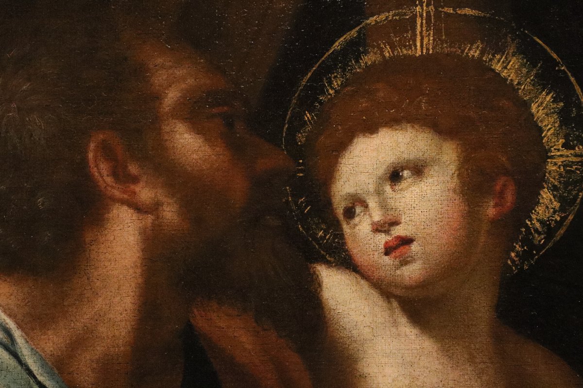 La Sainte Famille, Cristoforo Roncalli « il Pomarancio » (Pomarance, 1552 - Rome, 1626) Atelier-photo-3