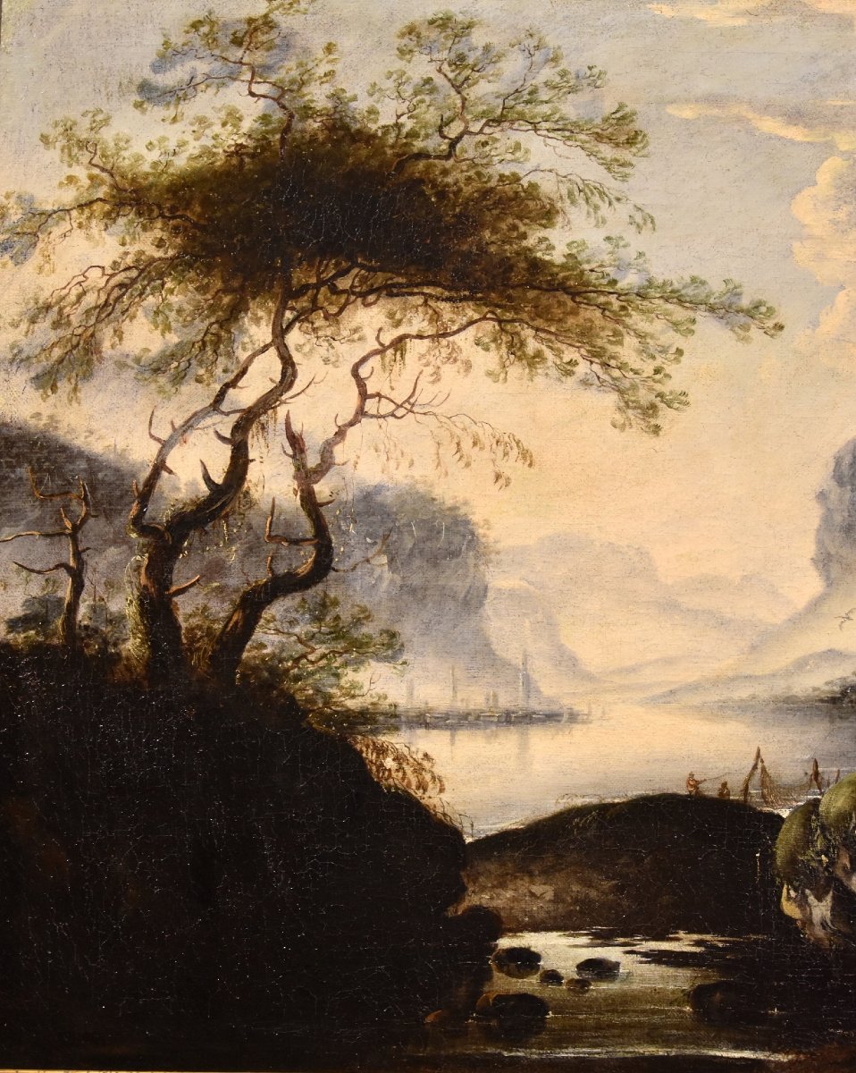 Winter Landscape, Hans De Jode (the Hague, 1630 – Vienna, 1663)-photo-3