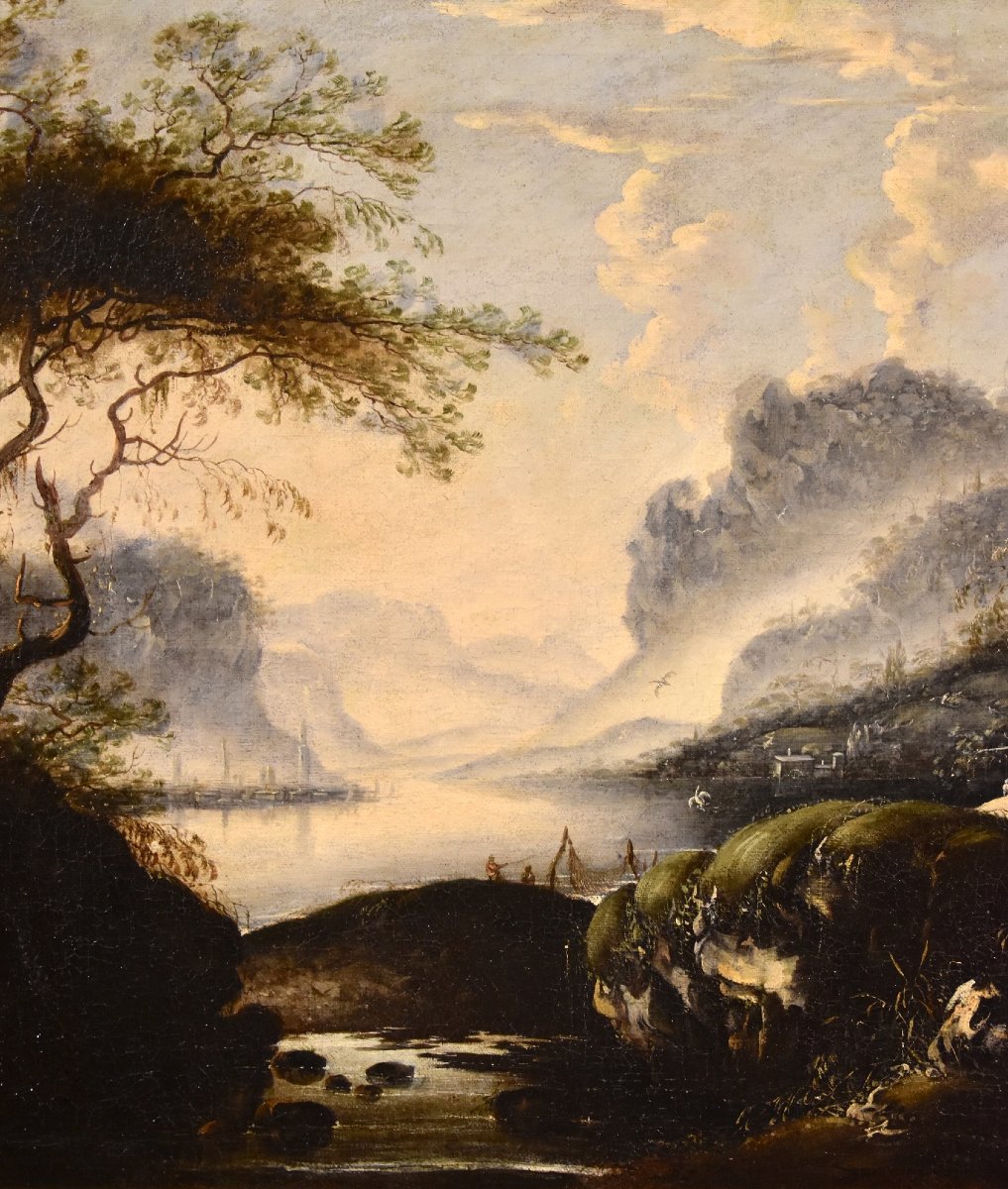 Winter Landscape, Hans De Jode (the Hague, 1630 – Vienna, 1663)-photo-4