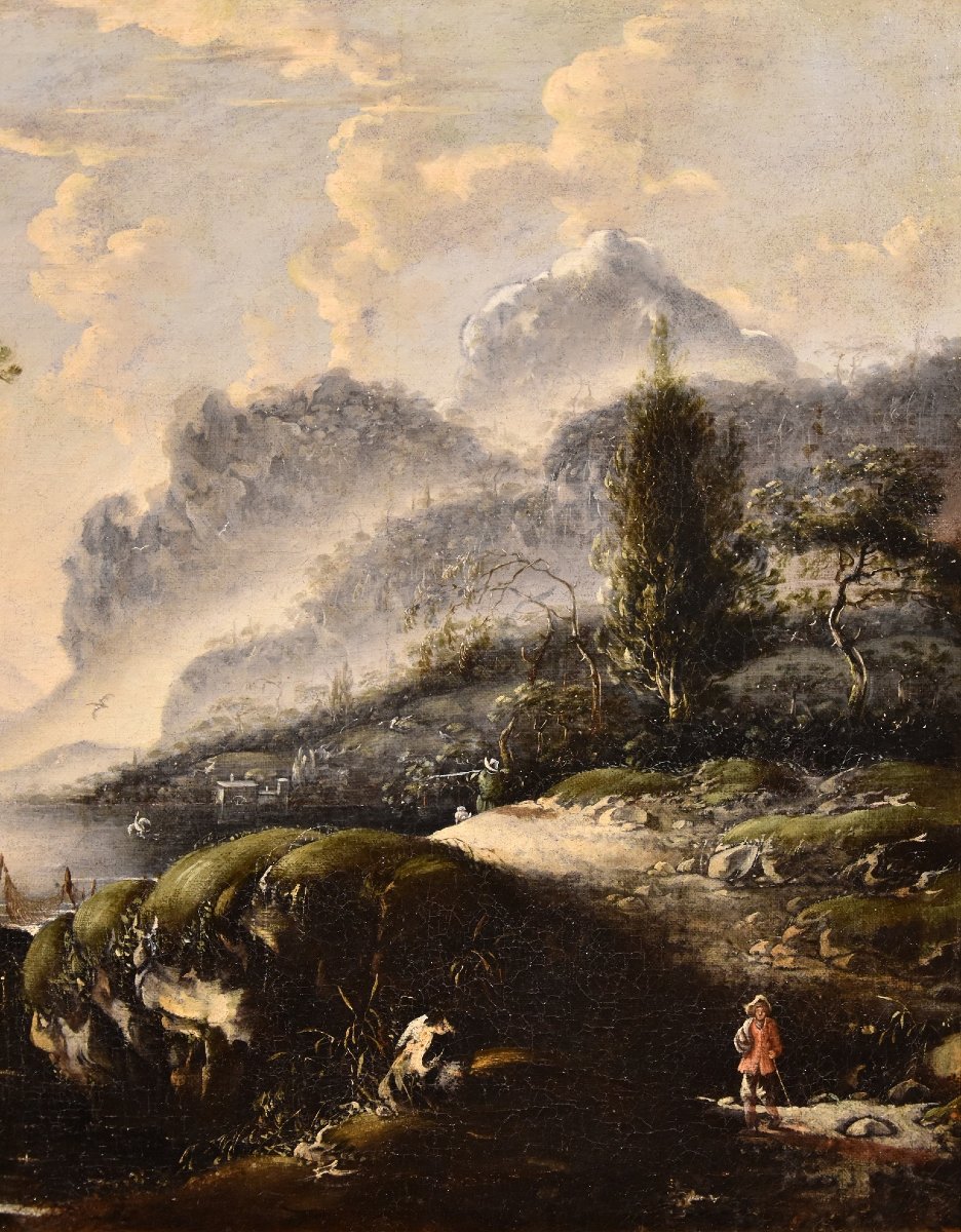 Winter Landscape, Hans De Jode (the Hague, 1630 – Vienna, 1663)-photo-2