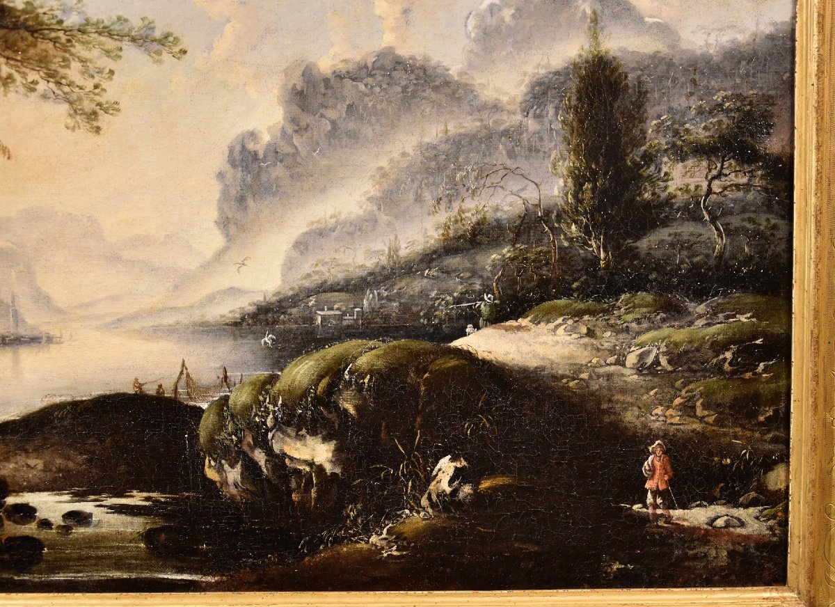 Winter Landscape, Hans De Jode (the Hague, 1630 – Vienna, 1663)-photo-3