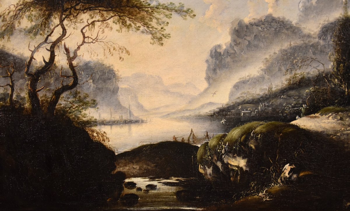 Winter Landscape, Hans De Jode (the Hague, 1630 – Vienna, 1663)-photo-4