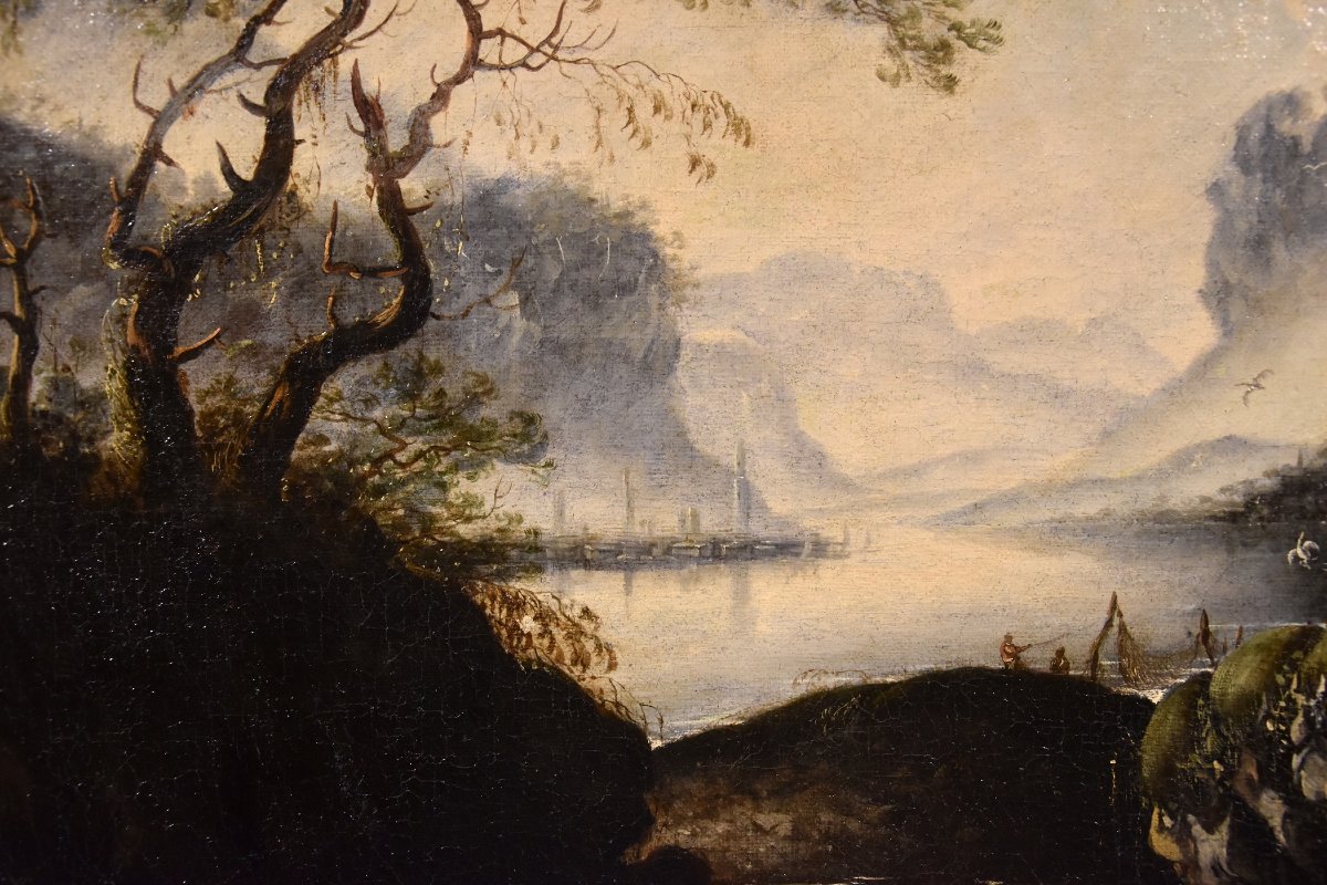 Winter Landscape, Hans De Jode (the Hague, 1630 – Vienna, 1663)-photo-6
