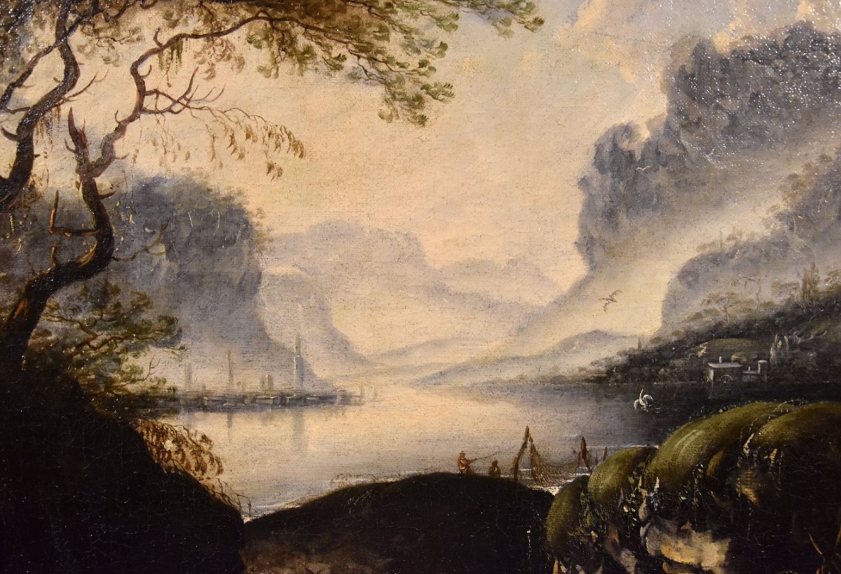 Winter Landscape, Hans De Jode (the Hague, 1630 – Vienna, 1663)-photo-7