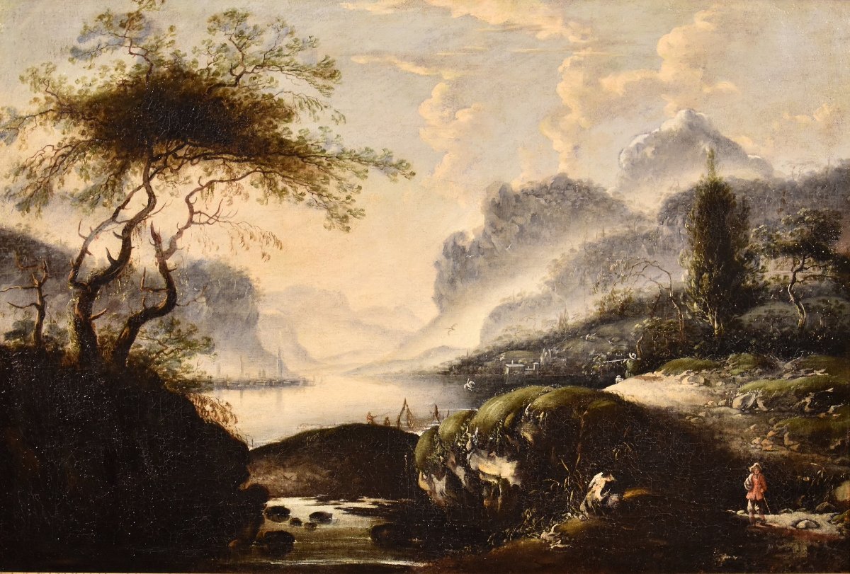 Winter Landscape, Hans De Jode (the Hague, 1630 – Vienna, 1663)