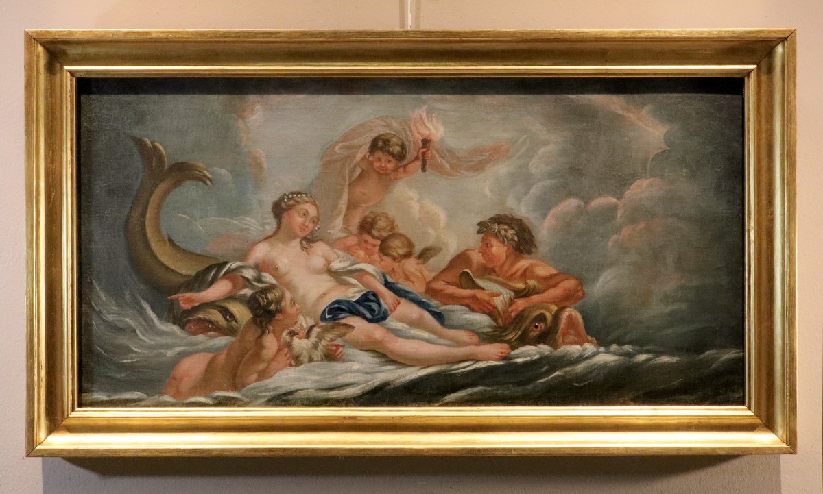 Venus On The Waves, François Boucher (paris, 1703 – 1770) Circle-photo-2