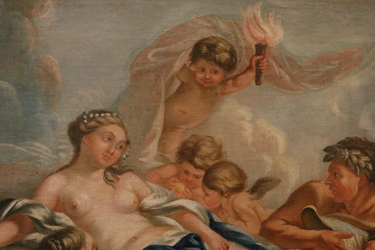 Venus On The Waves, François Boucher (paris, 1703 – 1770) Circle-photo-1