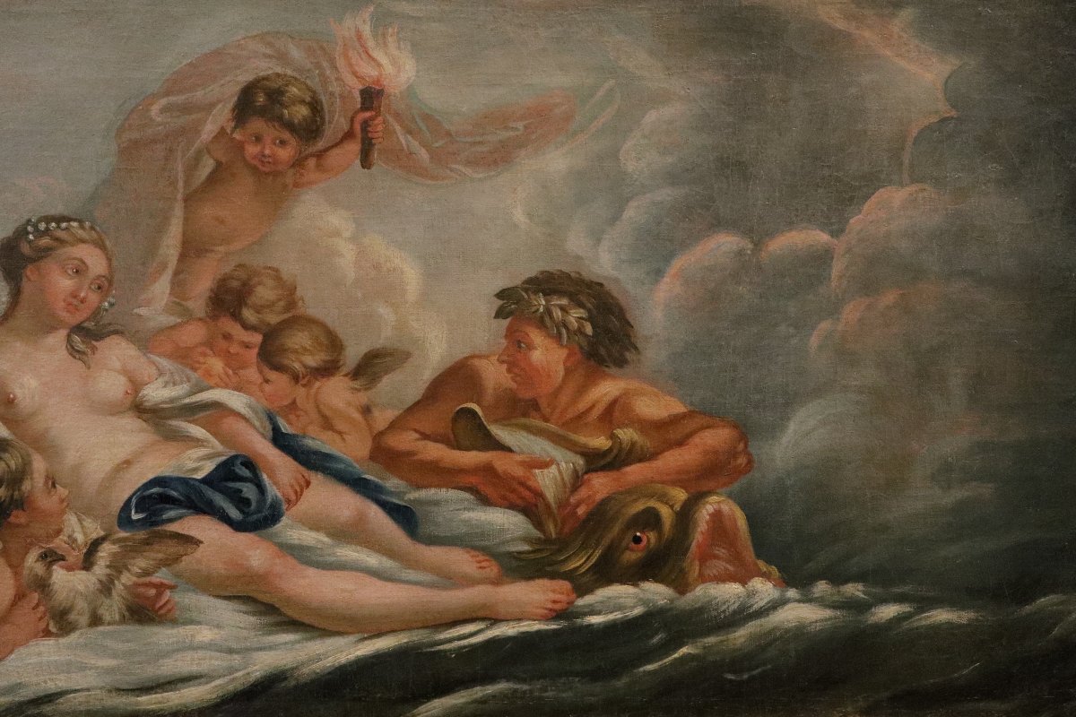 Venus On The Waves, François Boucher (paris, 1703 – 1770) Circle-photo-6
