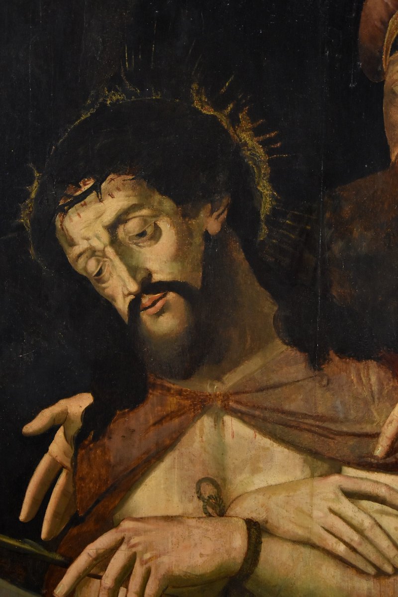 Ecce Homo Avec Ponce Pilate, Michael Coxie (malines, 1499 - 1592) Cercle De -photo-4