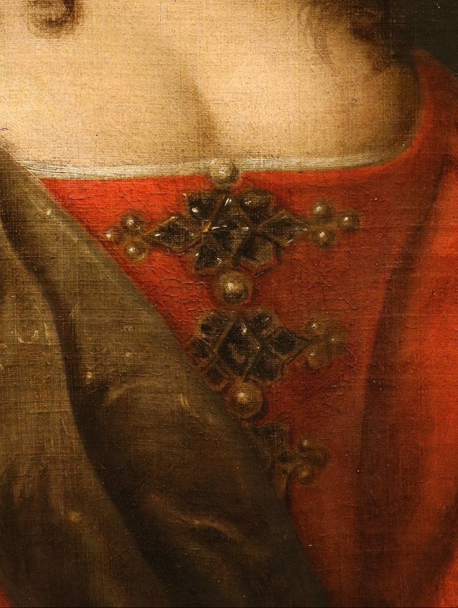 Willem van Honthorst (Utrecht, 1594 – 1666), Portrait de Louise-Henriette d'Orange-photo-4