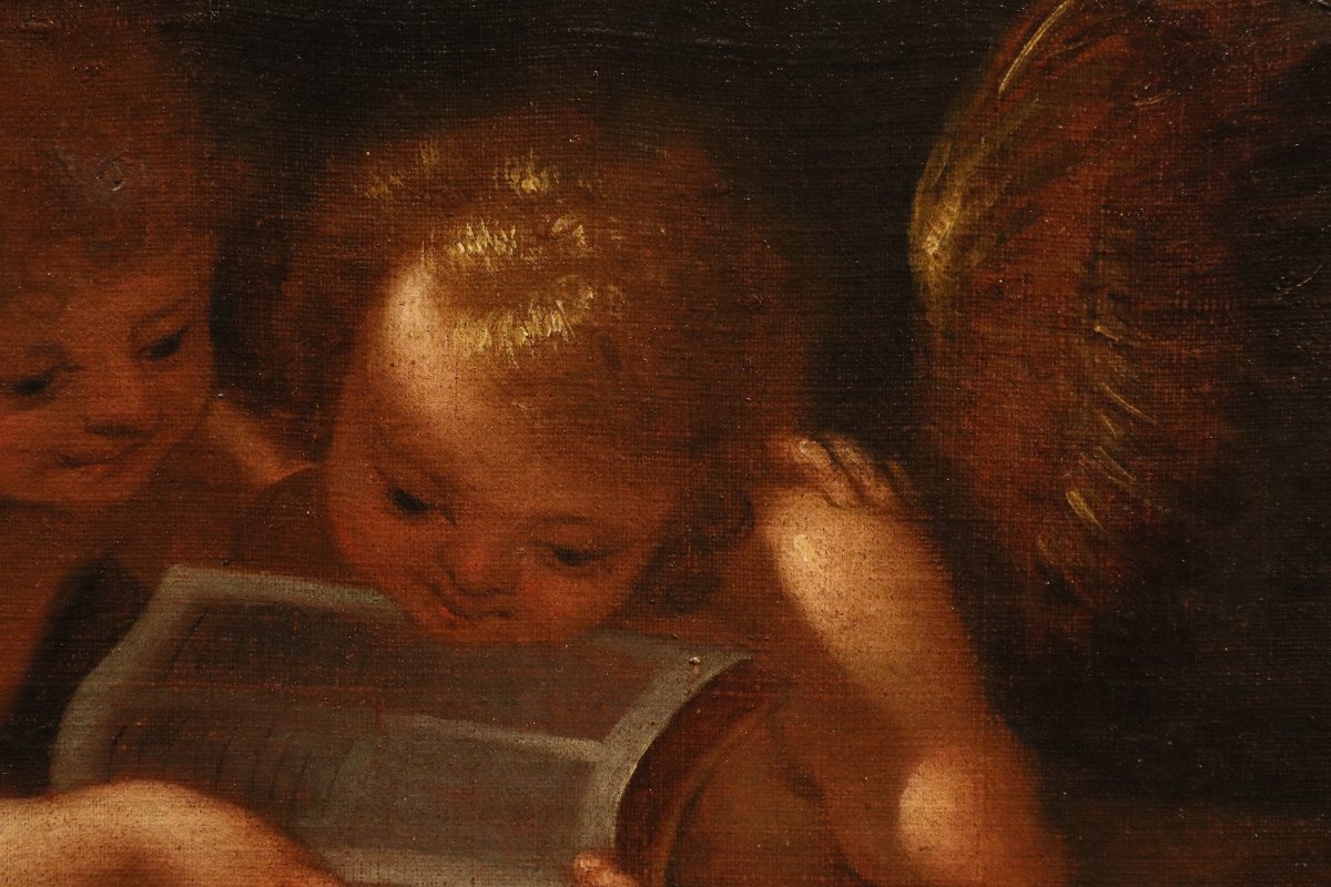 Angels With A Scroll / Angels With A Book, Guglielmo Caccia "il Moncalvo" -photo-3