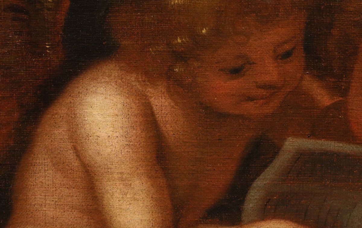Angels With A Scroll / Angels With A Book, Guglielmo Caccia "il Moncalvo" -photo-7