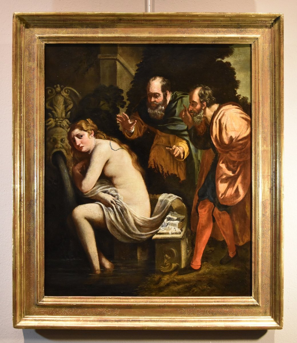 Susanna And The Elders, A Painter Active In Rome In The Early 17th Century-photo-3