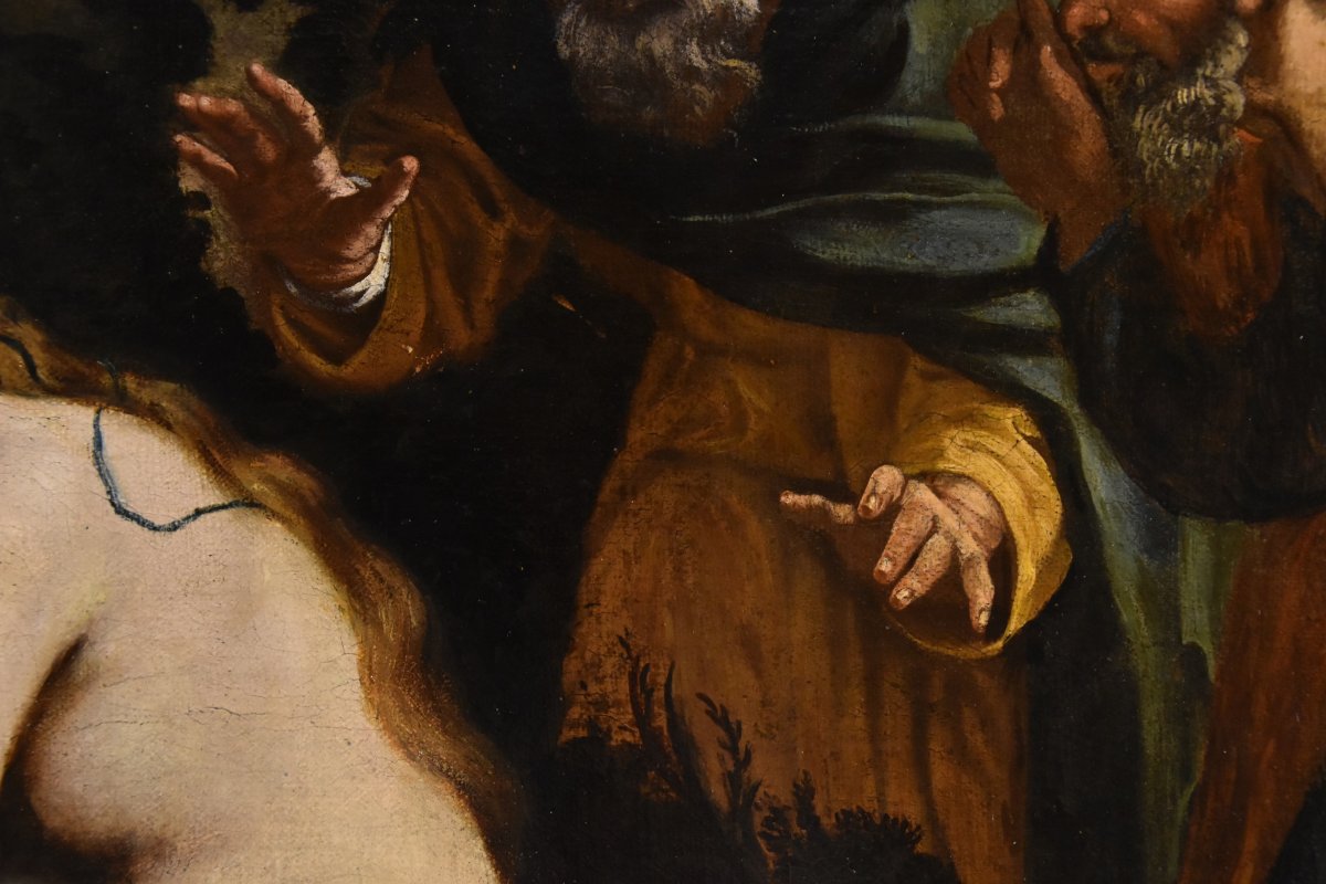 Susanna And The Elders, A Painter Active In Rome In The Early 17th Century-photo-3