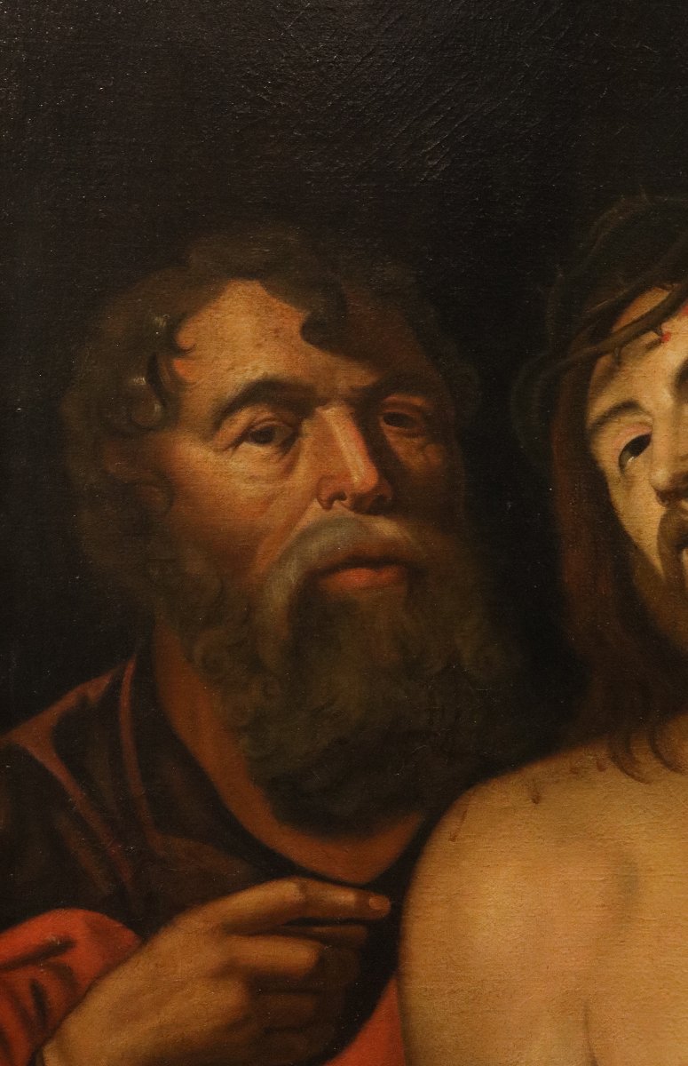 Ecce Homo, Peter Paul Rubens (Siegen, 1577 - Anvers, 1640) Suiveur de-photo-4