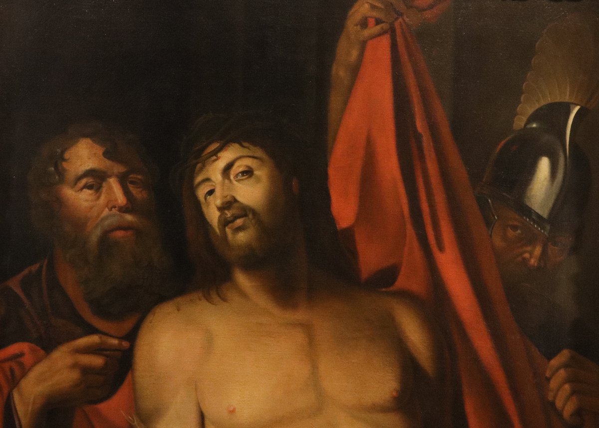 Ecce Homo, Peter Paul Rubens (Siegen, 1577 - Anvers, 1640) Suiveur de-photo-4