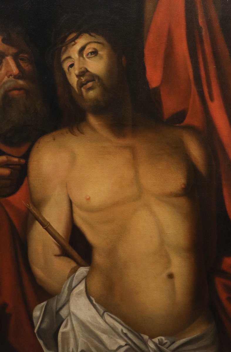 Ecce Homo, Peter Paul Rubens (Siegen, 1577 - Anvers, 1640) Suiveur de-photo-5