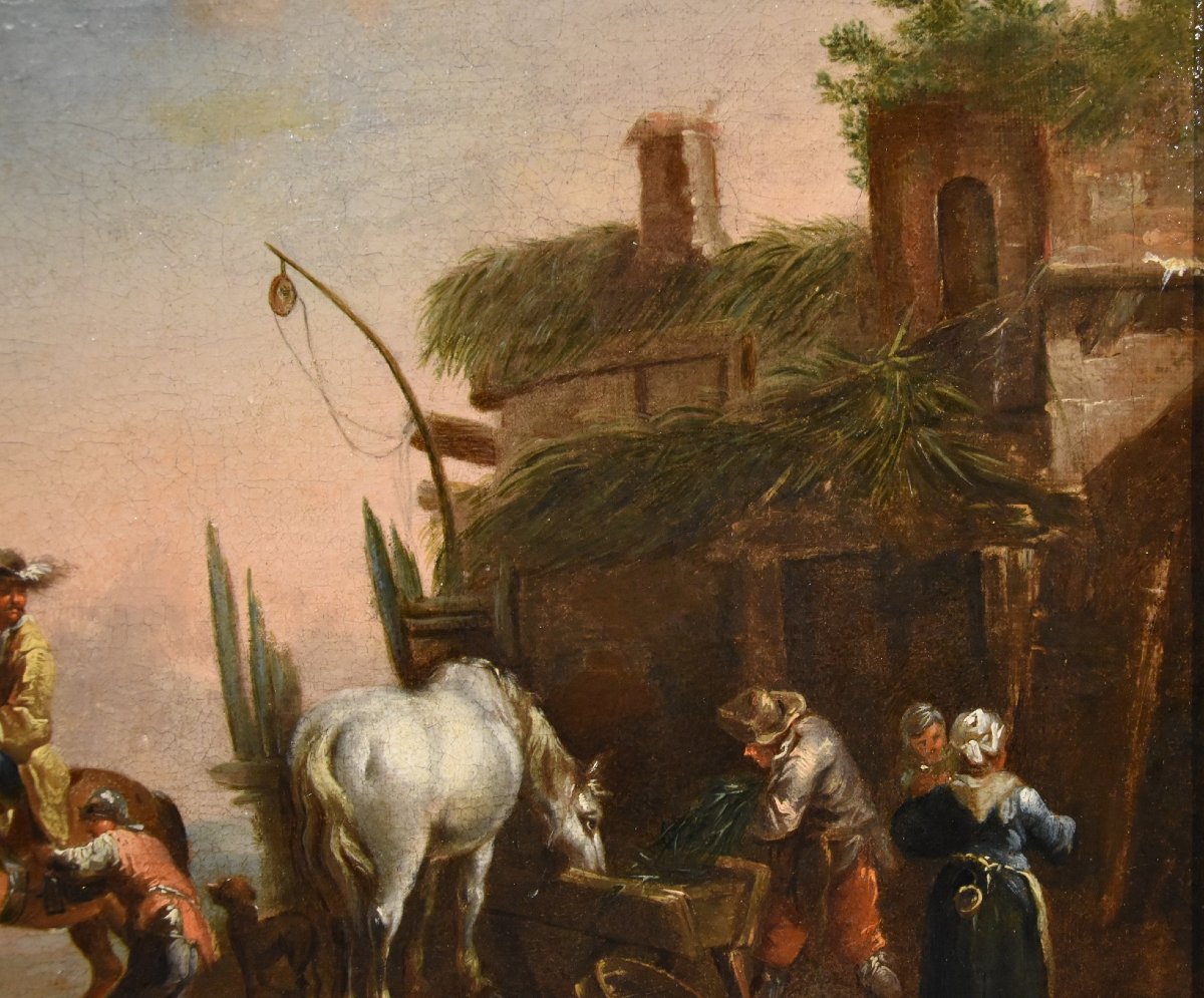 A Knight's Rest, By Simon Johannes Van Douw (antwerp, C. 1630 – C. 1677), A Follower Of-photo-6