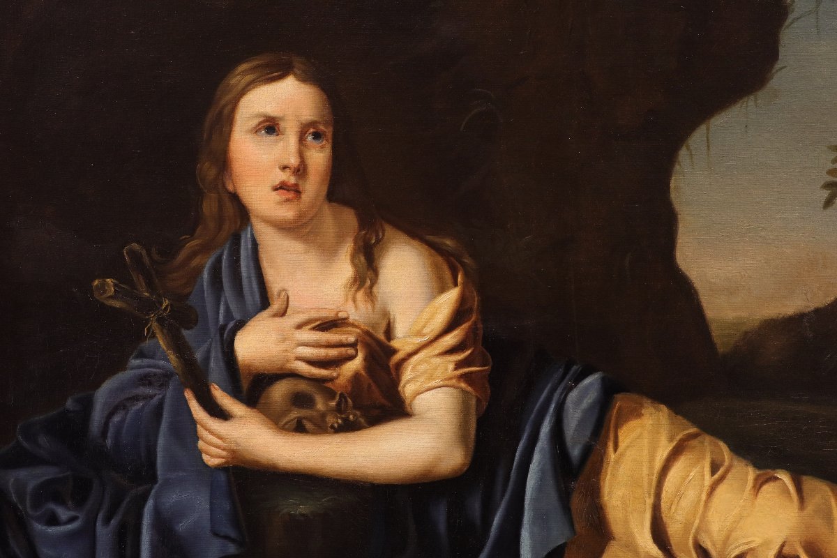 Marie-Madeleine pénitente, Alessandro Tiarini (Bologne, 1577 – 1668) Cercle de-photo-3