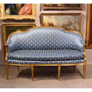 Canapé De Repos Louis XVI, France Fin XVIIIe Siècle - Début XIXe Siècle