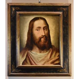 Portrait Of Christ The Redeemer, Anonymous Titianesque 16th Century 