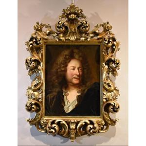 Portrait Of Charles De La Fosse (1636-1716), Hyacinthe Rigaud (perpignan 1659 - Paris 1743) 