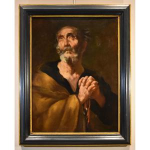 Saint Peter, Giovanni Battista Beinaschi (fossano C. 1634 - Naples 1688) Workshop